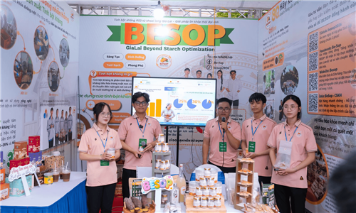 Sản phẩm tinh bột kháng RS3 từ khoai lang Phú Thiện và các sản phẩm phụ của dự án BESOP